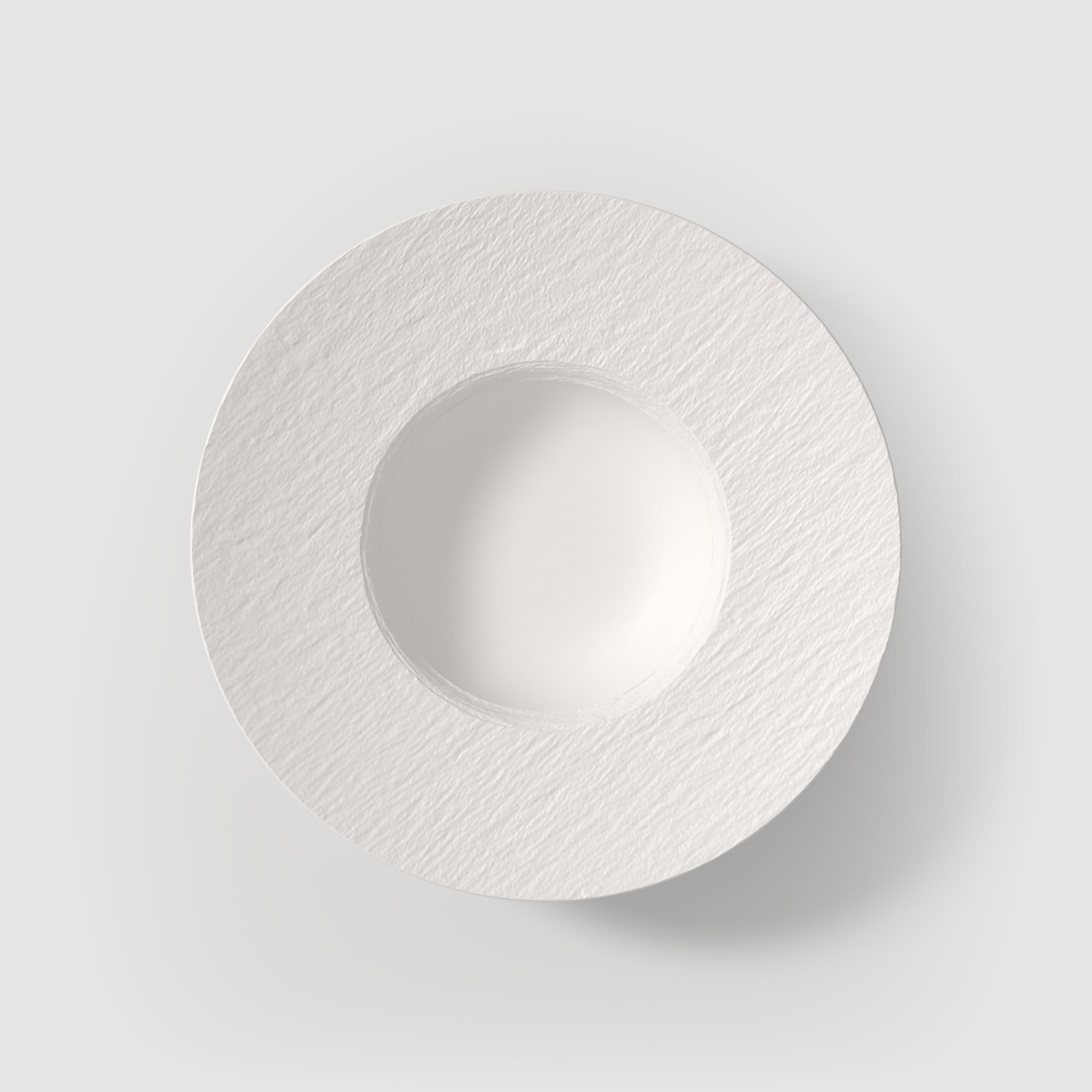 Manufacture匠心岩(白) 深盤28cm
