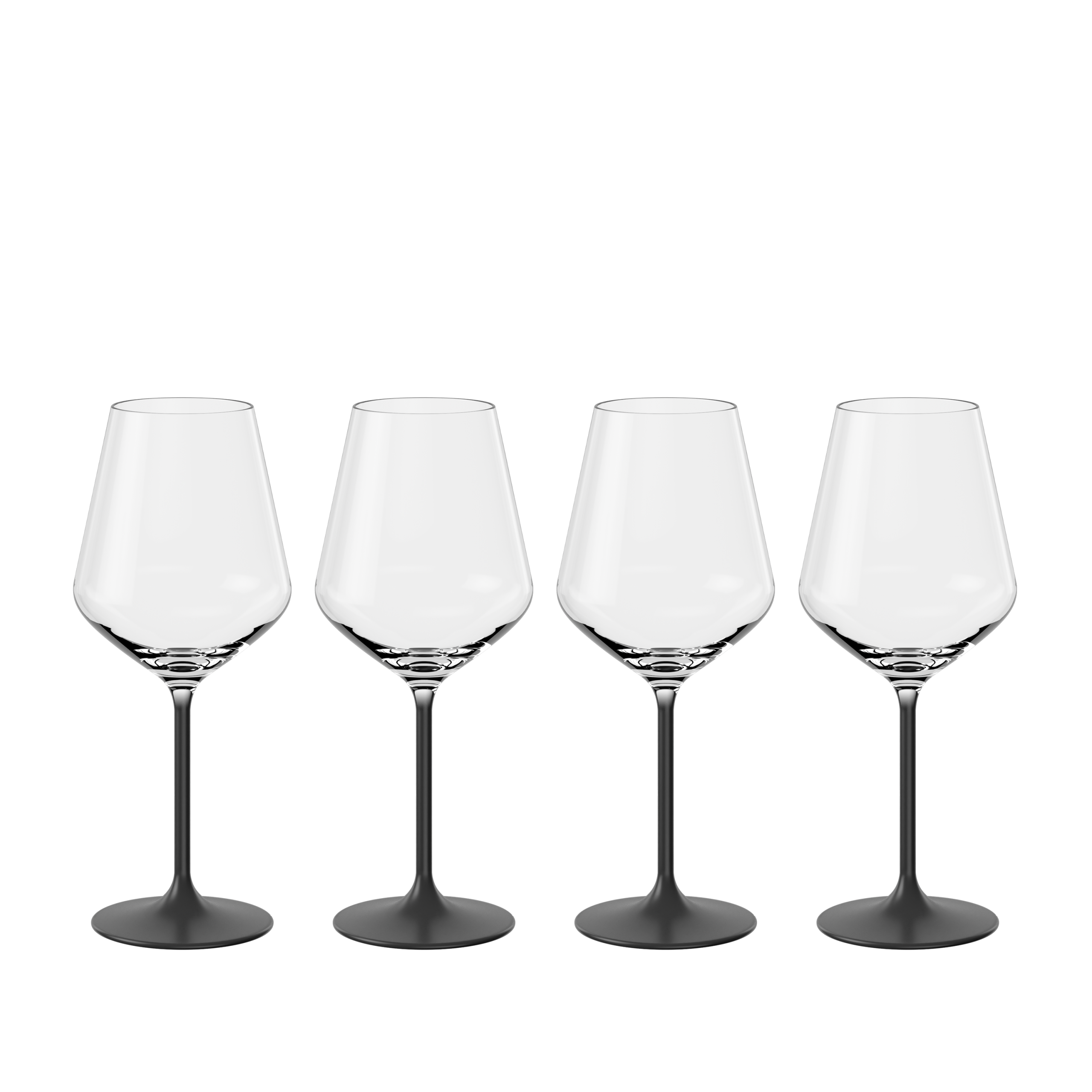 Manufacture匠心岩(黑) 高腳紅酒杯200ml 四入