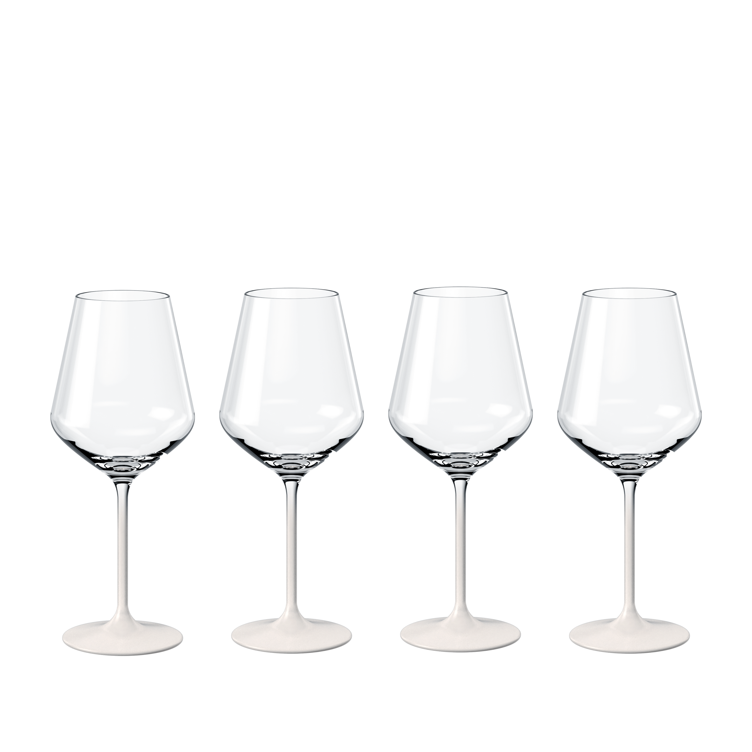 Manufacture匠心岩(白) 高腳紅酒杯200ml 四入