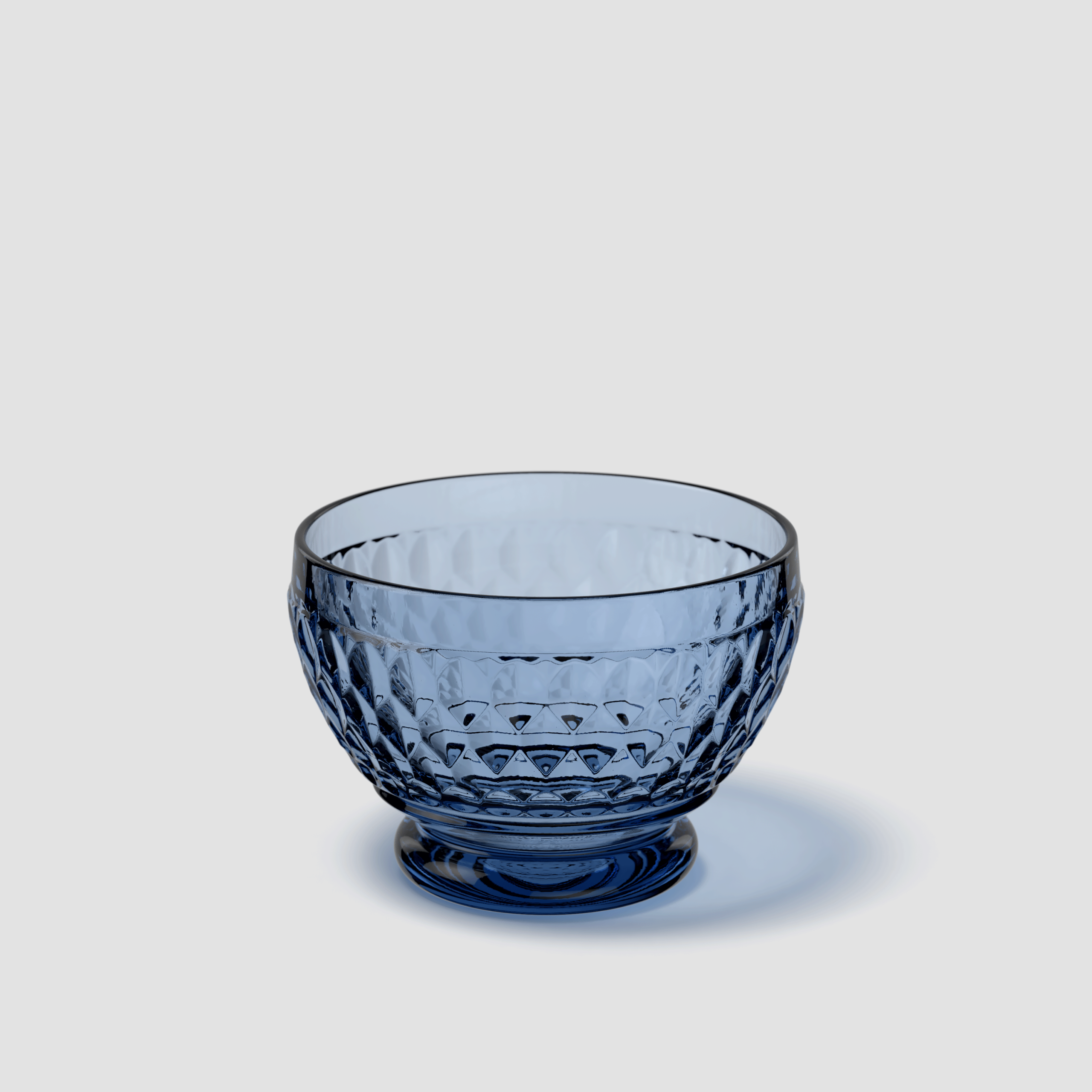 Boston波士頓 水晶寬碗杯 (藍色) 250ml