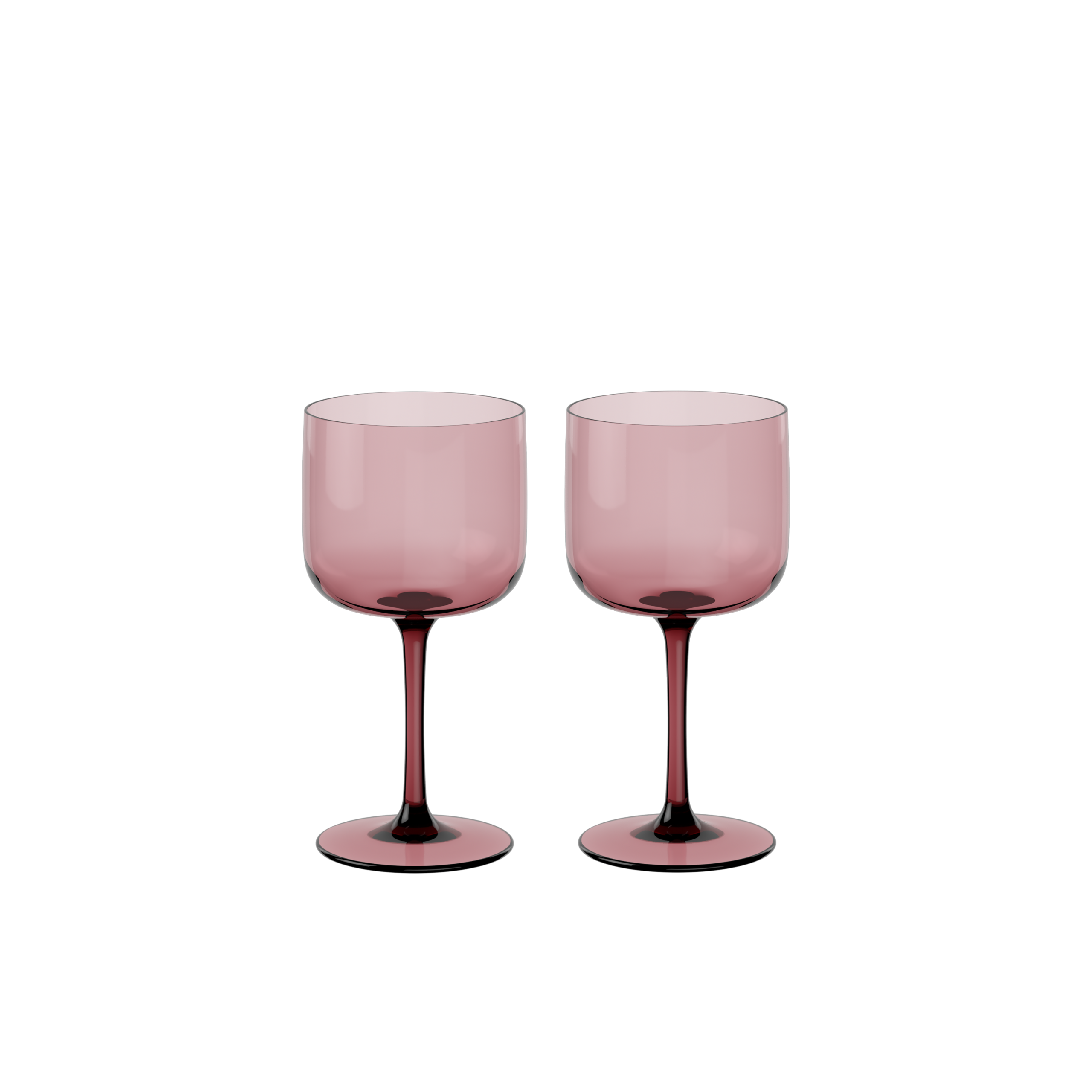 Like 高腳紅酒杯（葡萄紫）二入