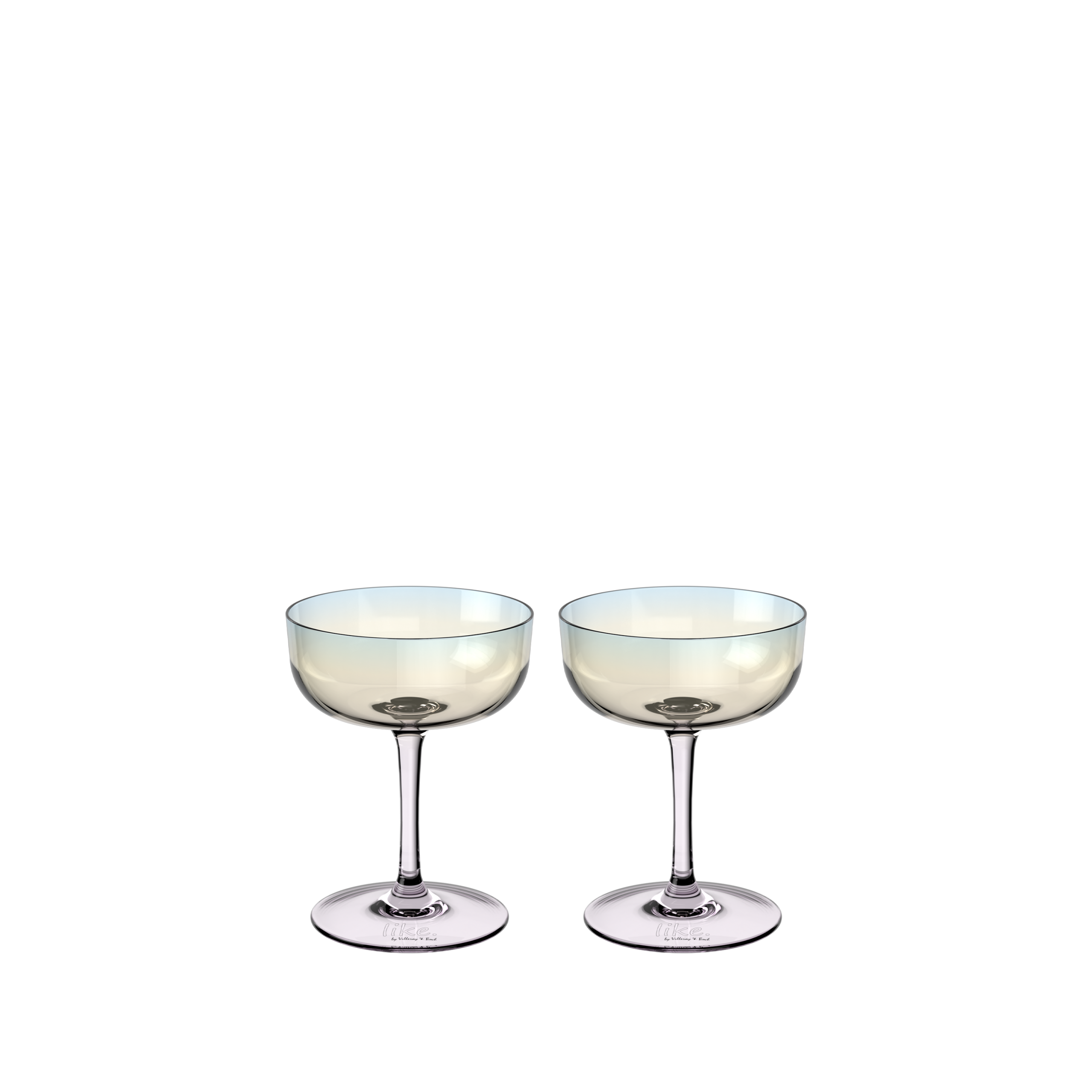 Like 香檳甜點高腳杯（七彩珍珠）二入