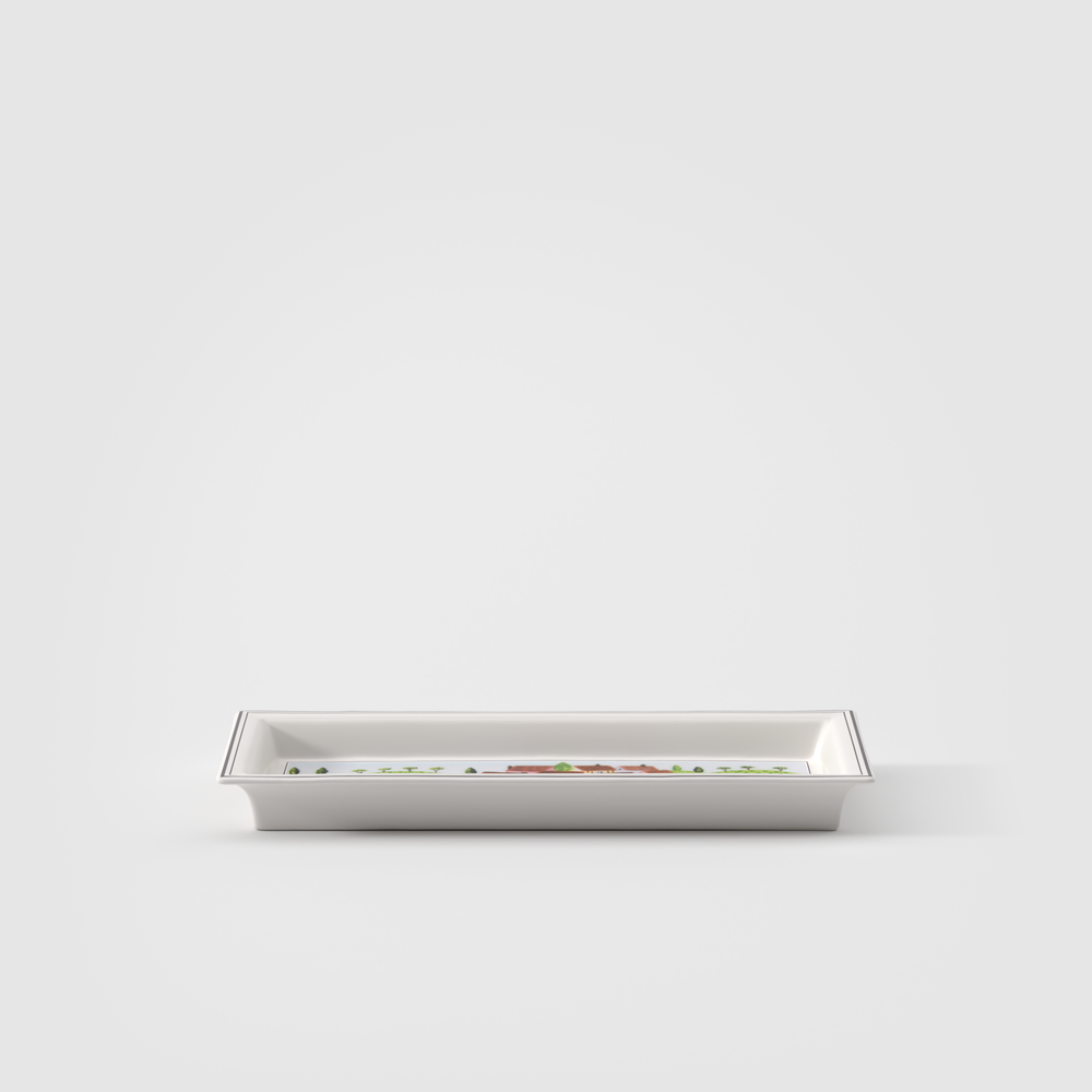 Design Naif純真生活 方行長盤 23.8 x 10x 2.5 cm