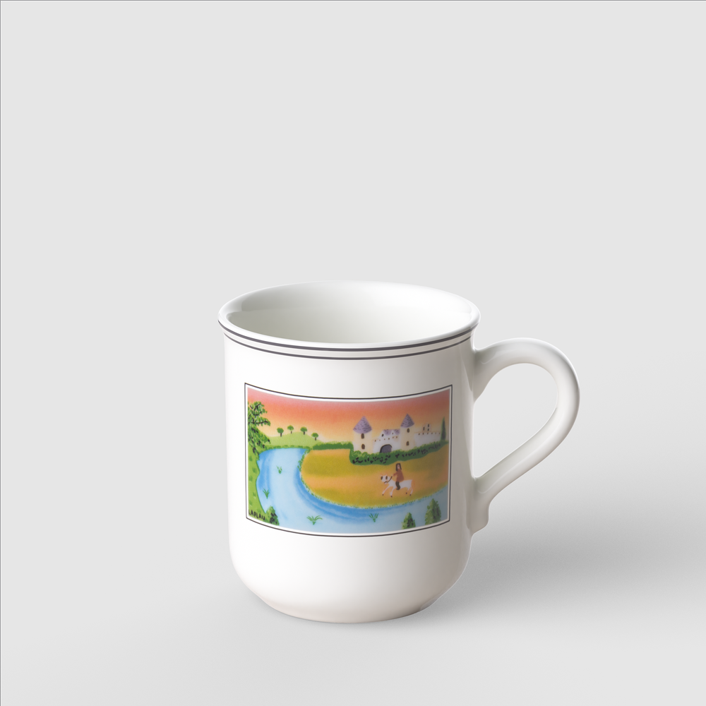 Design Naif純真生活 古堡風情 馬克杯 0.30L