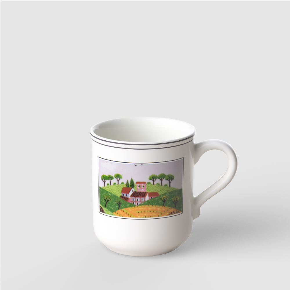 Design Naif純真生活 鄉間村落 馬克杯 0.30L