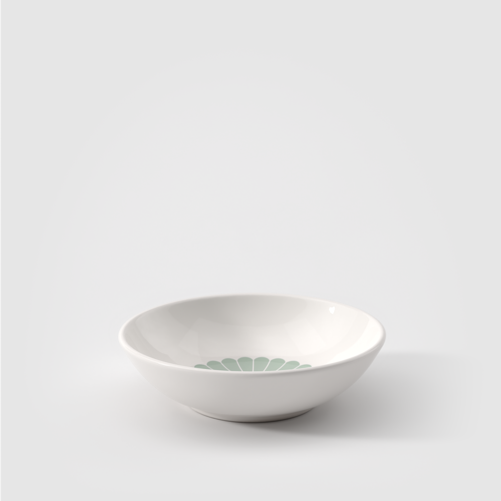 Fleur花漾 鼠尾草綠 碗 13.2cm, 110 ml