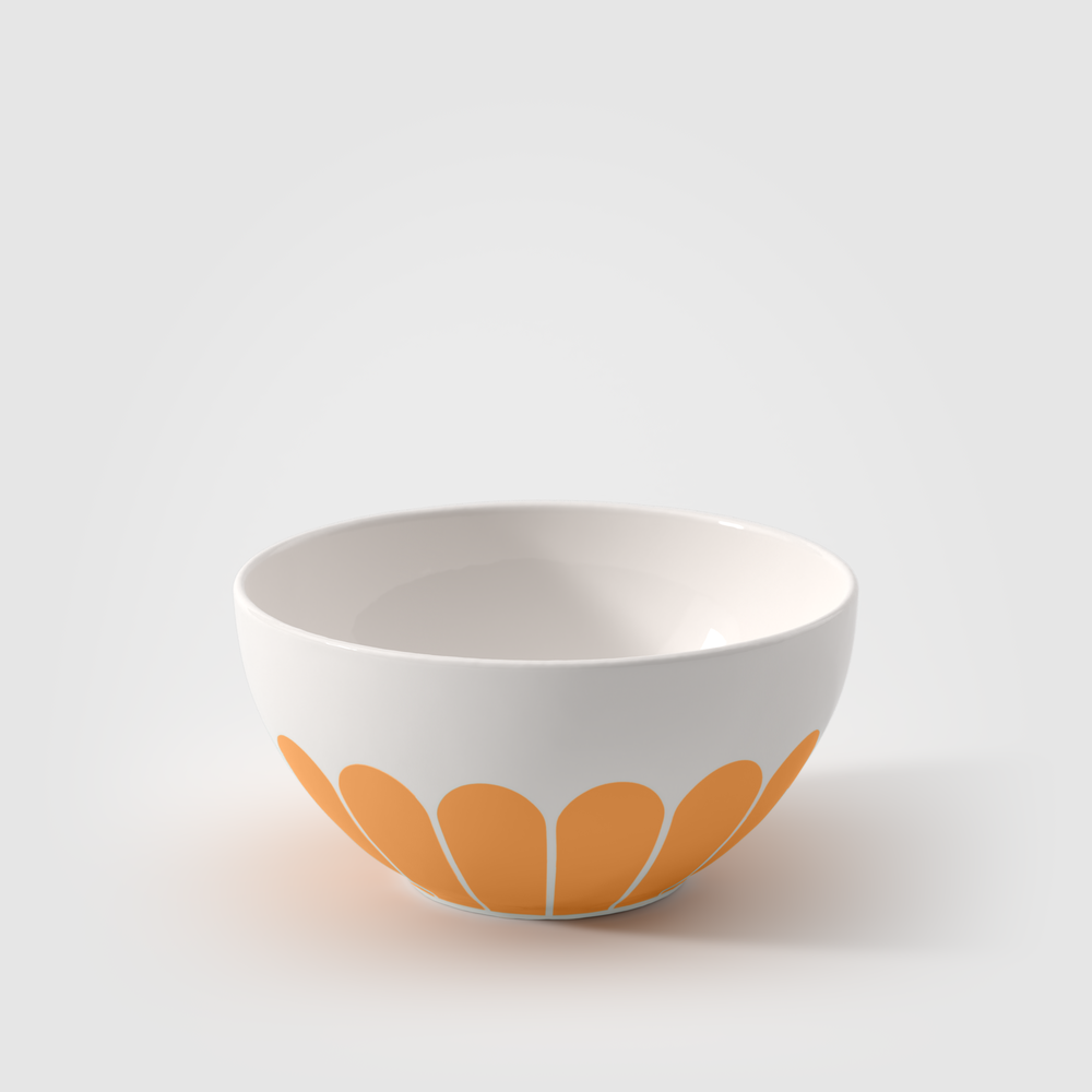 Fleur花漾 晨光黃 麥片碗 直徑14cm