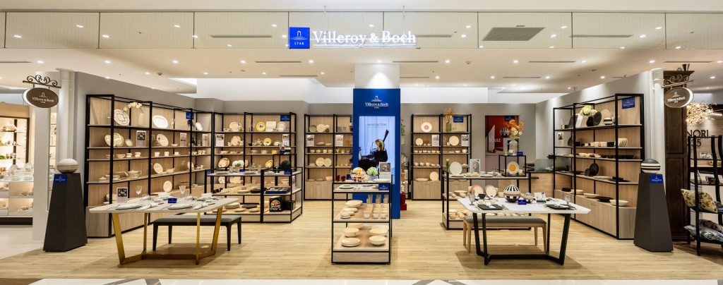 Villeroy & Boch 台北大巨蛋遠東 Garden City 專櫃展示