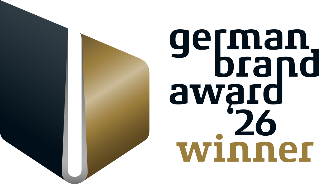 German Brand Award 2026 Winner 得獎徽章標誌